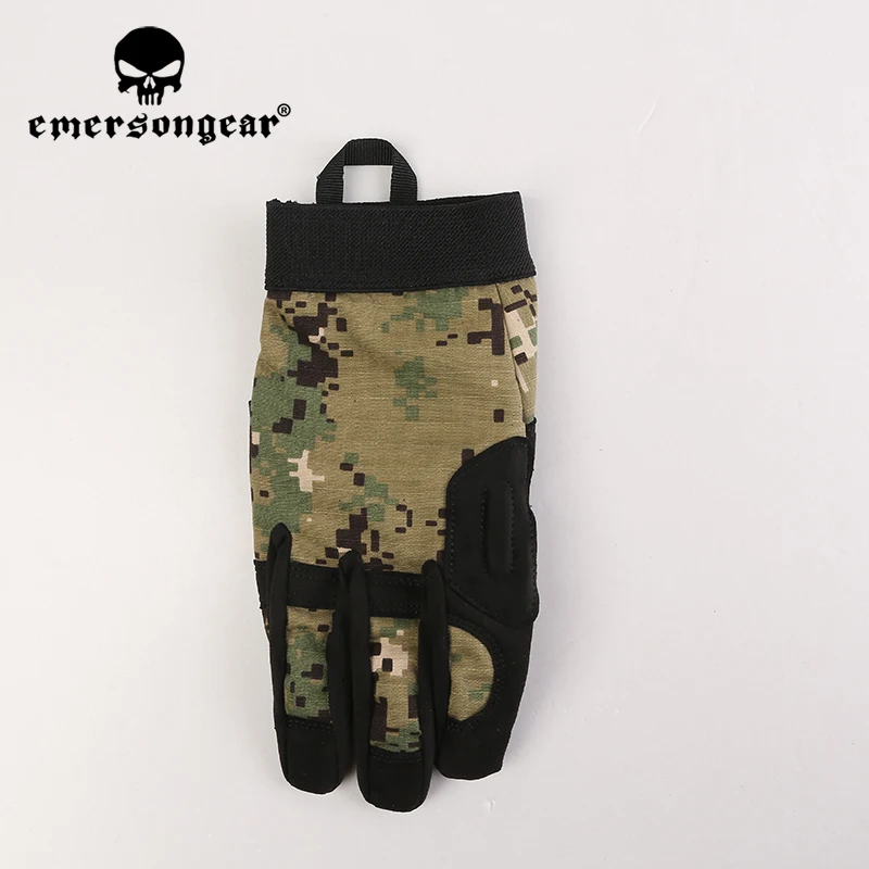 Emersongear Tactical Gloves Lightweight Camouflage Full Finger Duty Handwear Hand Protective Gear Airsoft Combat Hunting AOR2