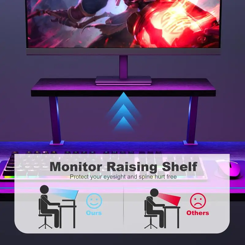 Computer Desk Gaming Furniture Gamer Desk L Shaped 1