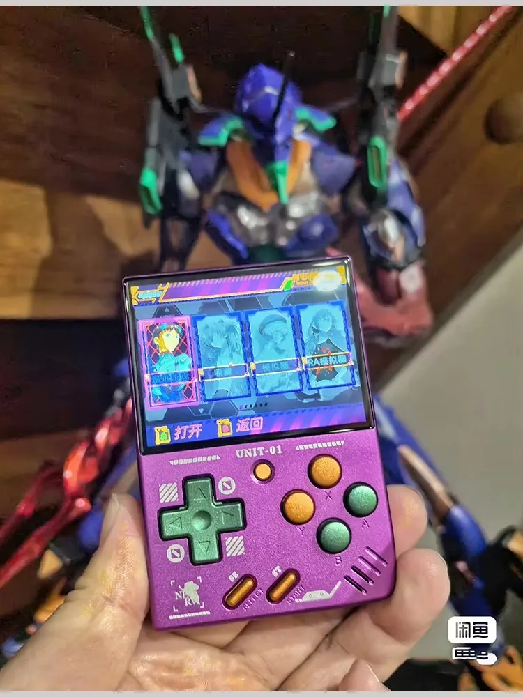 コレクター用フールメタルMiyoo Mini V4 ブラックゴールド Miyoo mini v4ハンドヘルドゲームコンソール、2.8インチ画面