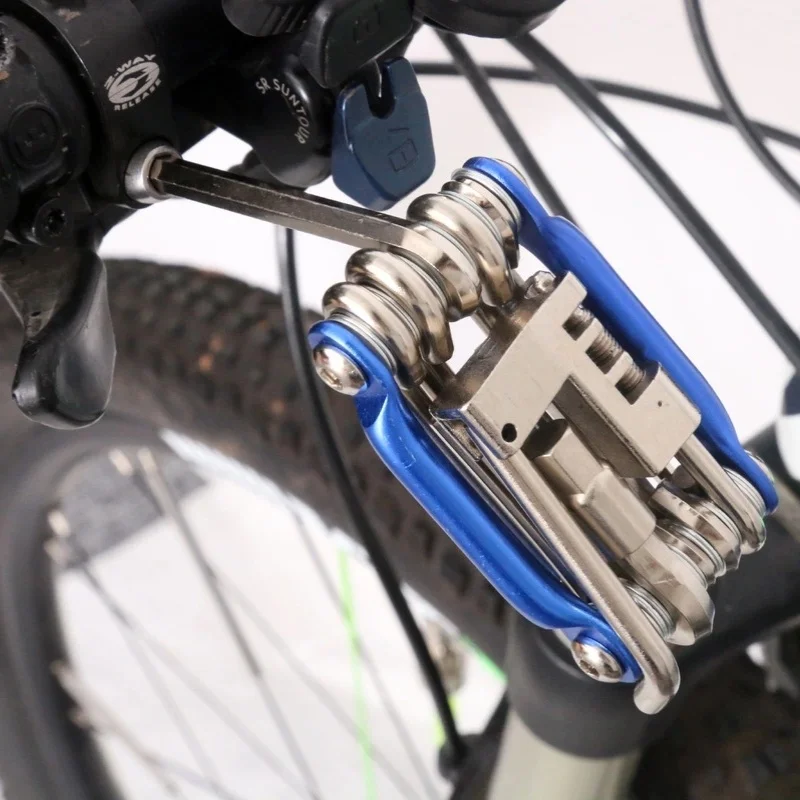 WEST BIKING 11 in 1 Bicycle Repair Tool Multifunction Bicycle Repair Set MTB Road Bike Repair Tools Kit Wrench Screwdriver
