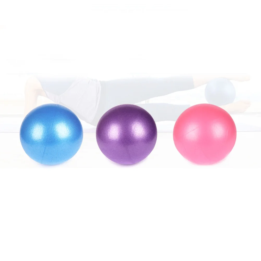 

2 Pcs Pilates Equipment Inflatable Exercise Yoga Balance Ball with Pump Explosion-proof Pilates Miss