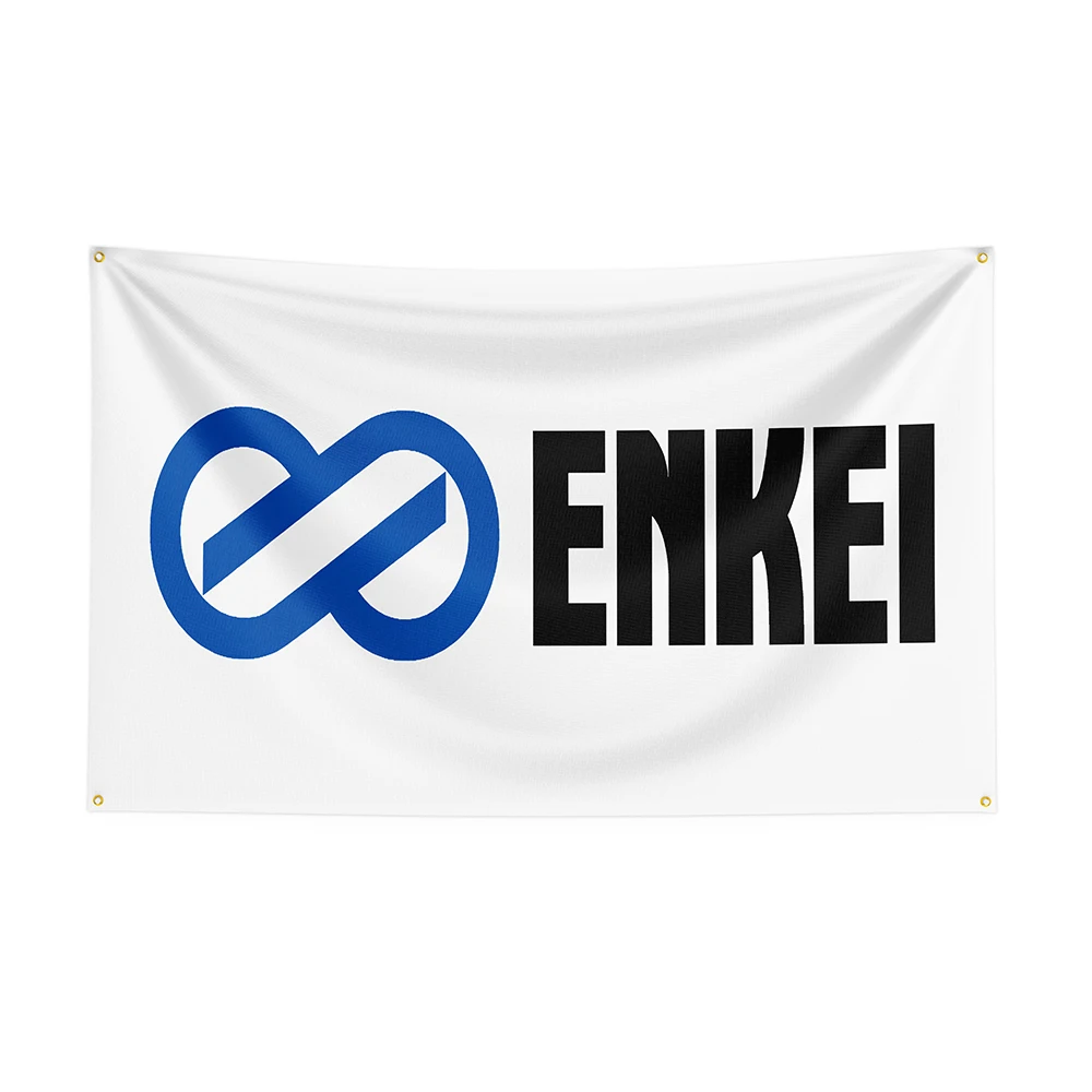 

3X5FT Enkeis Flag Polyester Printed Racing Car Banner For Decor -ft Flag Decor,flag Decoration Banner Flag Banner