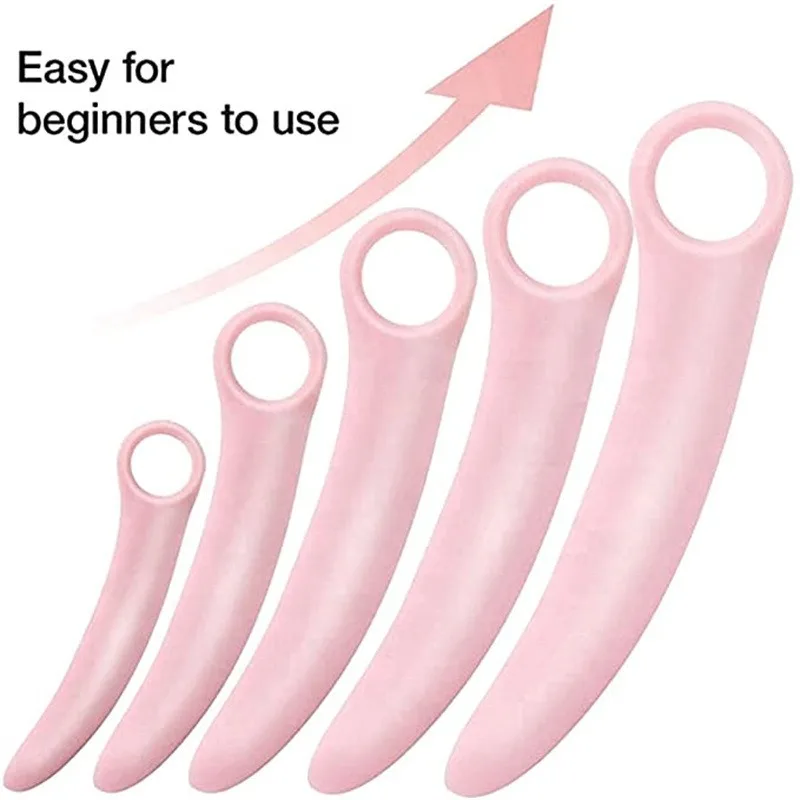 Vaginal Dilator Spasm Relief Desensitization Trainer for Women, Vaginal Expansion Rod, Intimacy Enhancer anal dildo， sex toys
