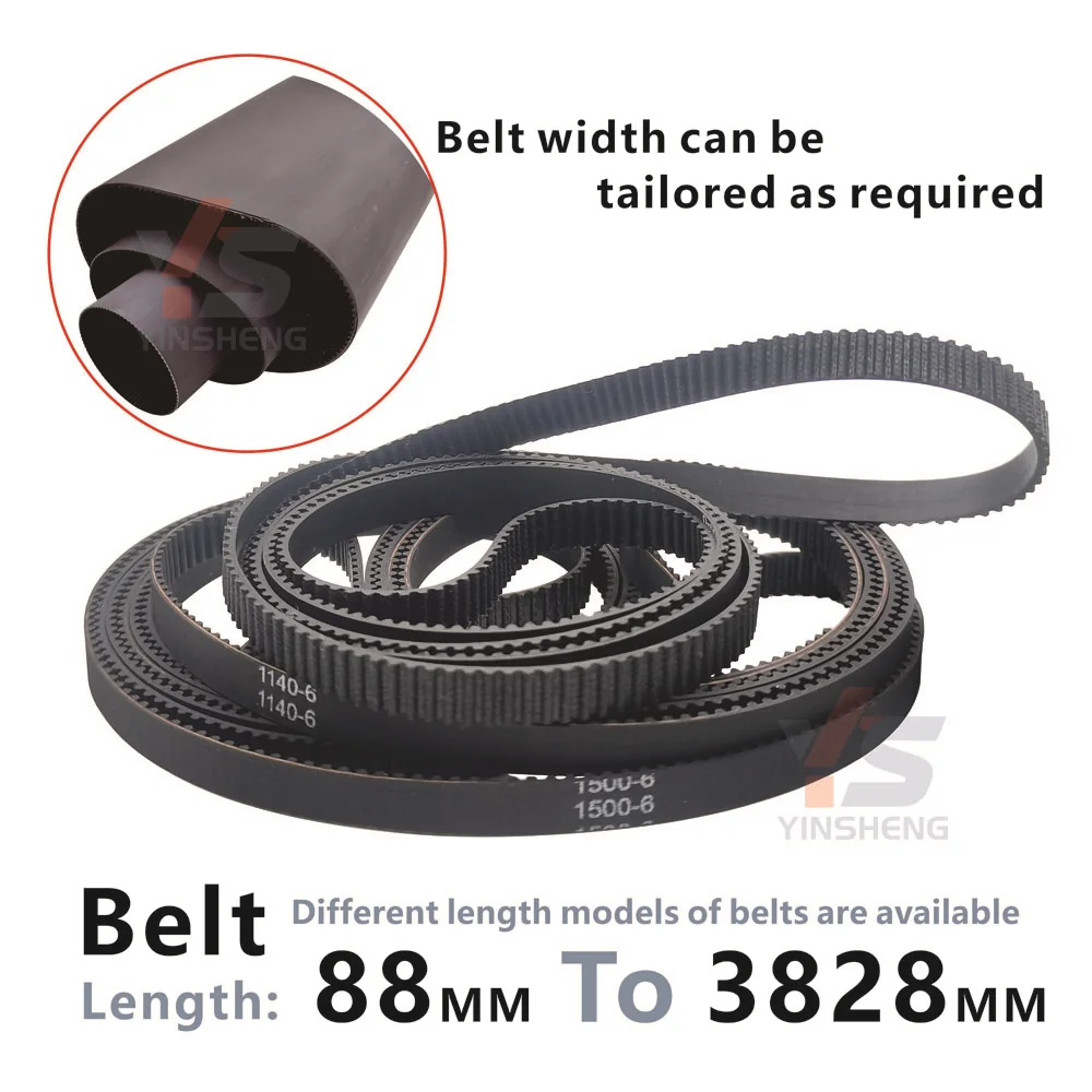 2GT Timing Belt and pulley Set 20T 60T Synchronous wheel 2M Toothed synchronization Belt Width 15MM Aperture 3-15MM 3D printer 3d printer accessories timing belt pulley timing pulley belt pulley