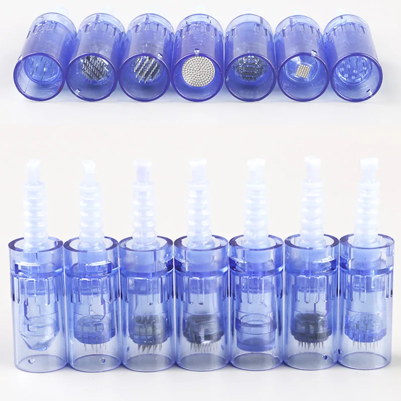 100/50/10 Pz Derma Pen Cartucce Ad Ago Baionetta Per Dr Pen A6 A1 A10 E30 N2 M5 M7 Bellezza Elettrica Microneedling Mts Cura Della Pelle