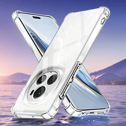 Shockproof Airbag Silicone TPU Bumper Phone Case - Clear Protector Back Cover for Magic6 Lite