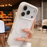 Luxury 2 IN 1 Magnetic Shockproof Case for iPhone 17 Pro Max Air 16 15 14 Plus 13 12 11 Liquid Silicone Magsafe Bumper Cover - Image 4