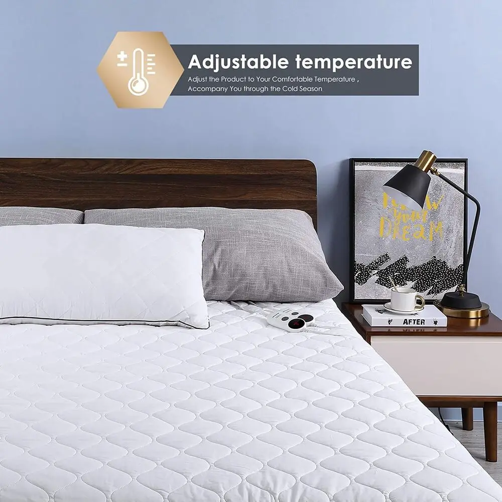 Heated Mattress Pad Thermal Mattress Cover Heating Pad For Back Pain 76x80  Inch King Size - Electric Heating Pads - AliExpress