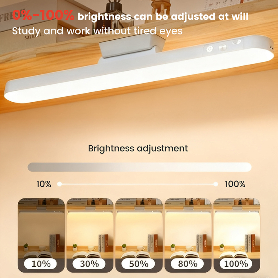 28CM 30LEDs 5V USB CCT Led Light Bar Dimmable Led Lamp for Kitchen Cabinet Bedroom Wardrobe Magnetic Lamp Warm Natural White