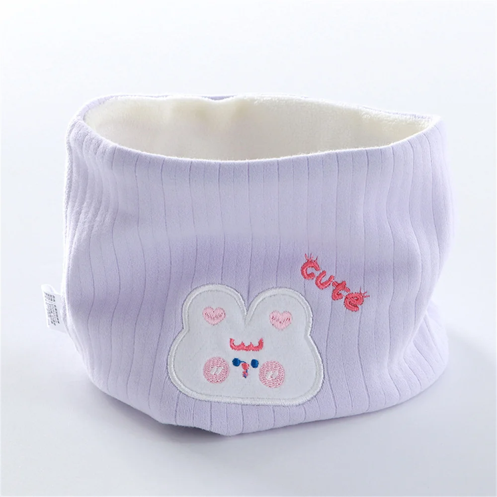 Winter Autumn Children Cotton Plush Scarf Kids Girls Scarf Boy Neck Scarves Child Collar Baby O Ring Magic Neckerchief