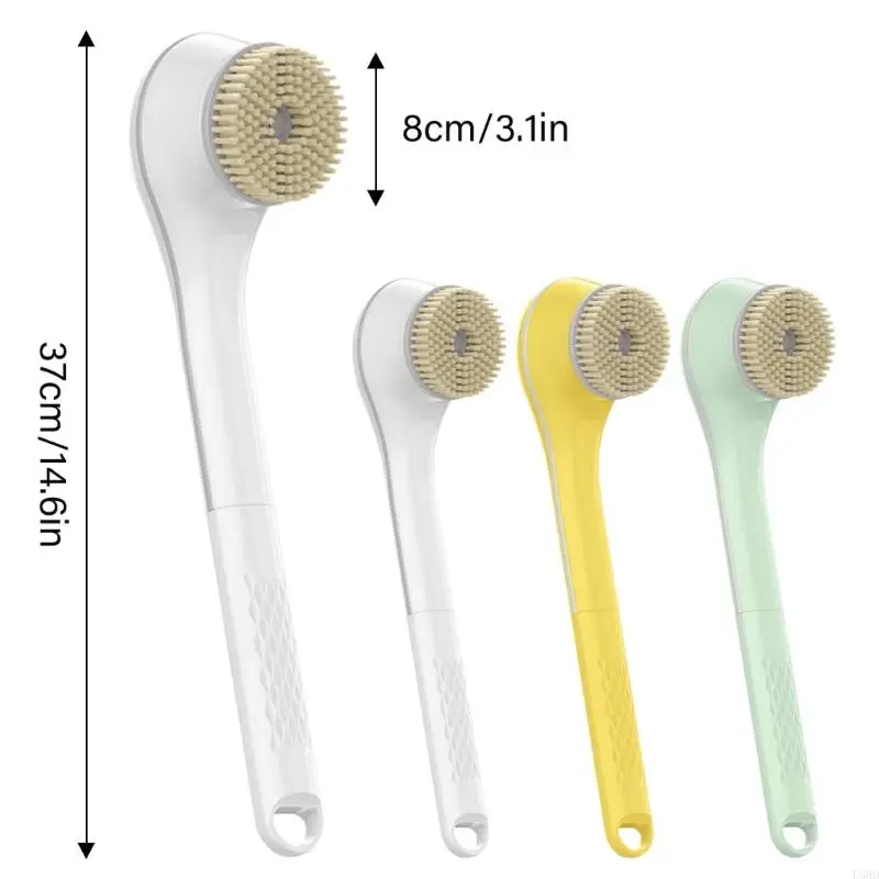 L5BD Waterproof Body Scrubber Body Brush Electric Shower Brush for Easy Showering