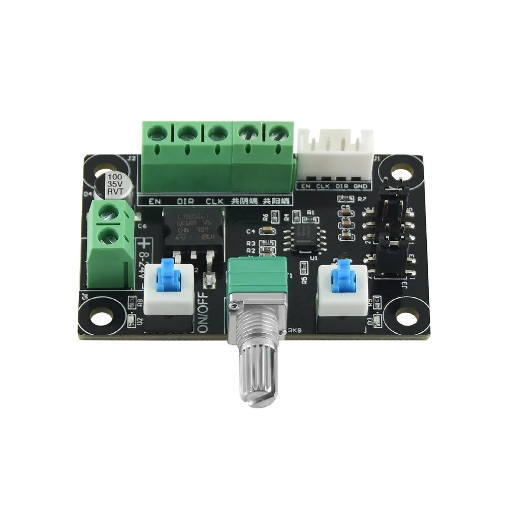 Description Picture 5 of item17/23 Stepper Motor Driver Mainboard MKS OSC PWM Pulse Signal Generator Module Motor Speed Frequency Direction Control Regulator