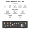 Arylic H50 Airplay2 Wireless 50Wx2 Stereo HiFi Stereo Amplifier ES9023P Sabre DAC QCC3040 Bluetooth 5.2 aptX HD Works with Alexa 2