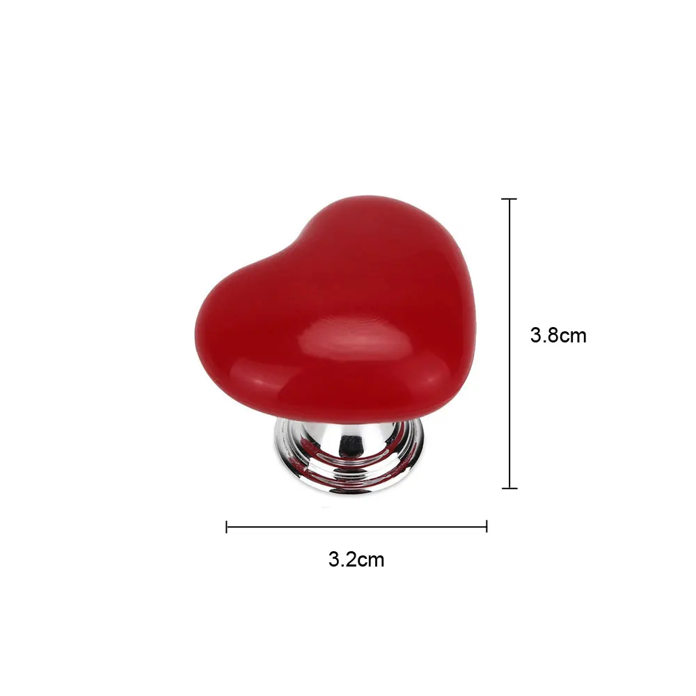 Handle Toilet Press Button Heart Shaped Press Tank Push Switch Toilet Bathing Room Decor Water Flush Button Home Tools