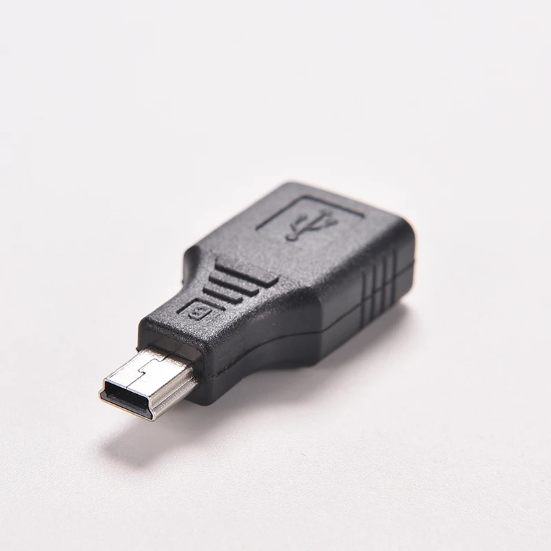 새로운 네트워크 USB 2.0 A 암에서 미니 USB B 5 핀 수 코드 케이블 허브 어댑터, 1PC