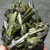 Natural Green Tourmaline Quartz Crystal Cluster Mineral Energy Gem Gift Room Decoration Home Furnishings 3