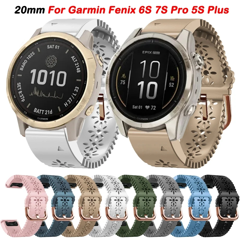 Soft Silicone Quickfit Watch Strap, 20mm Bracelet