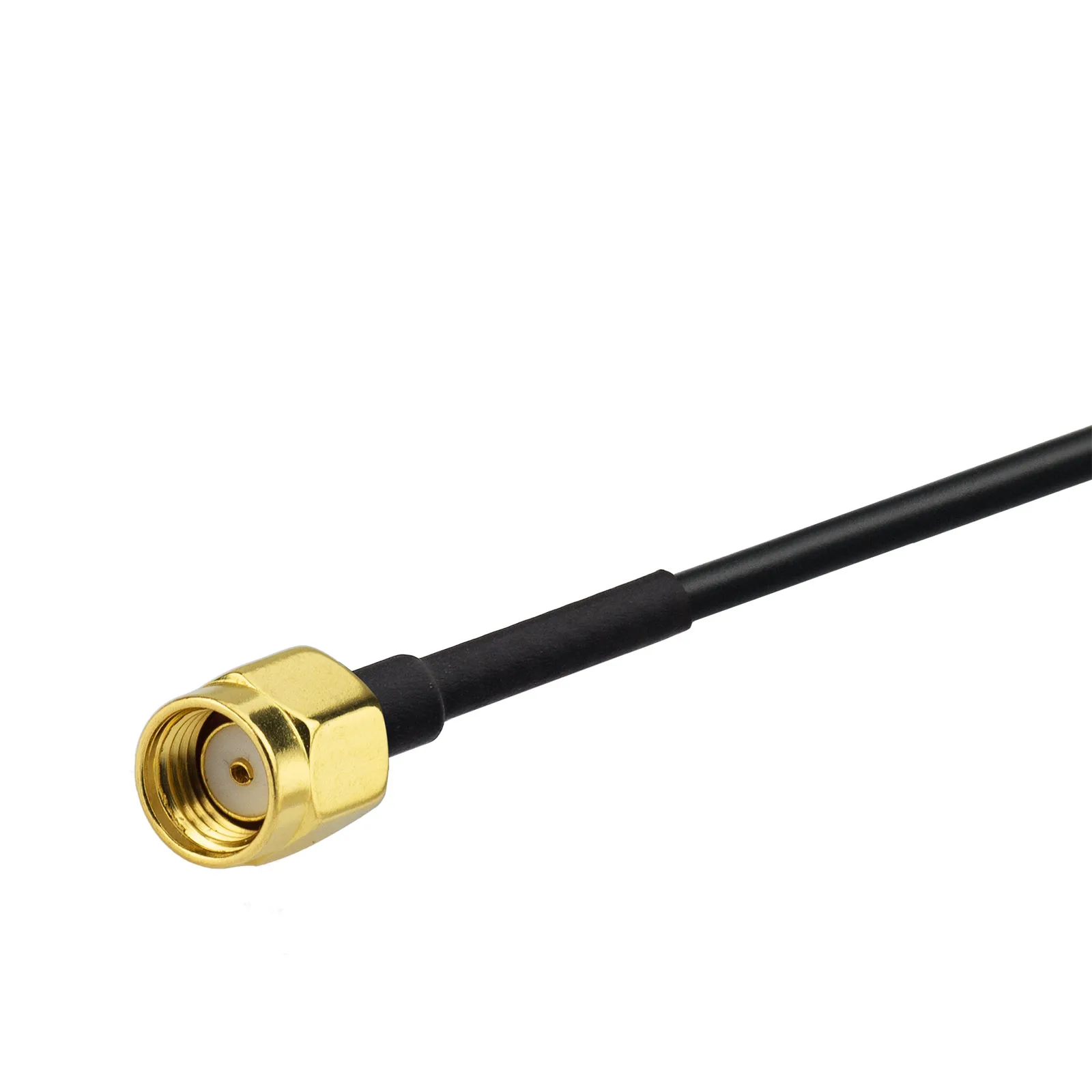 Superbat 3dBi Dual Band 2.4G/5.8GHz Outdoor WiFi Antenna RP-SMA Omni-Directional Weatherproof Fixed Wall/Ceiling Mount 3M RG174