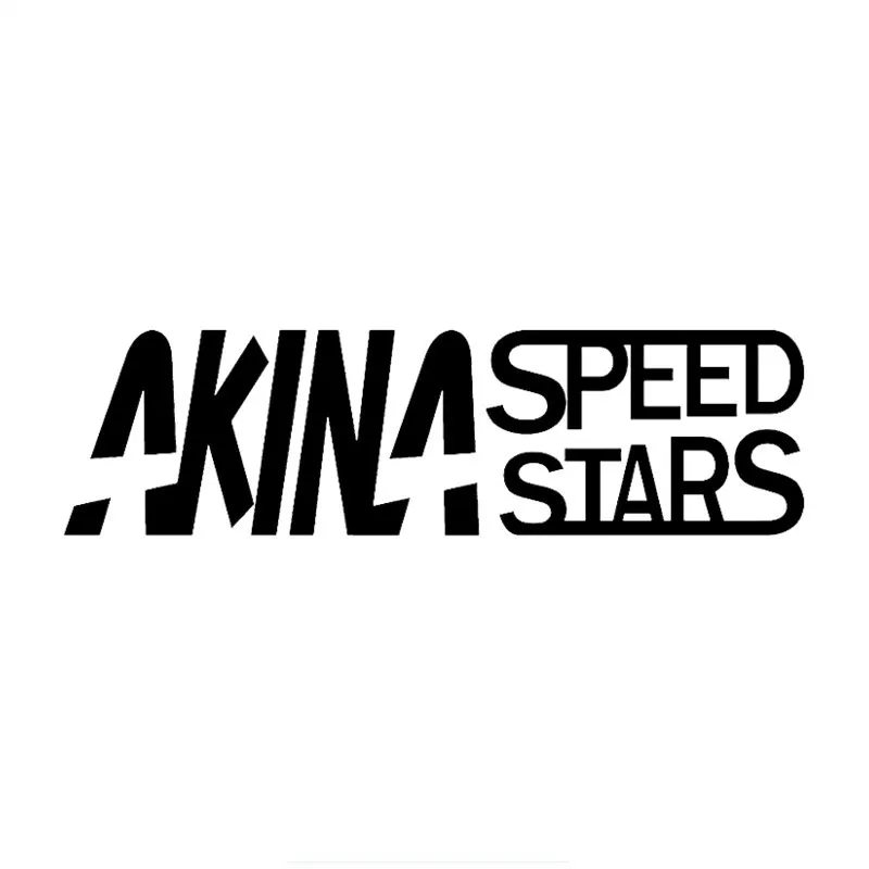 

Для AKINA SPEED STARS Vinyl забавная наклейка для автомобилей JDM Initial D, скидка, гоночная наклейка для ноутбука, 23 см * 6 см