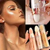 Fairy Powder Highlighter Stick - Shimmering Contour Blush for Brightening and Defining Your Features 1