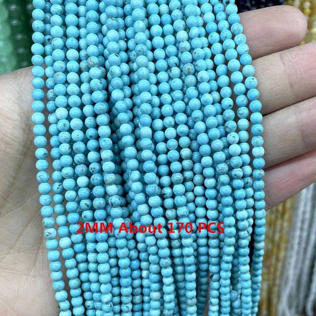 Cuentas De Piedra Natural De 2/3/4mm, Labradorita Verde Facetada, Cuentas Paciadoras De Cintura Para Fabricación De Joyería, Accorios De Costura DIY - AliExprs