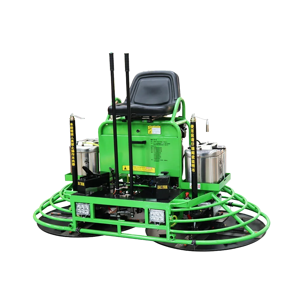 48 in Concrete Vibrating Ride On Power Trowel 1200MM Float Pan Concrete Helicopter Power Trowel Road Leveling Machine