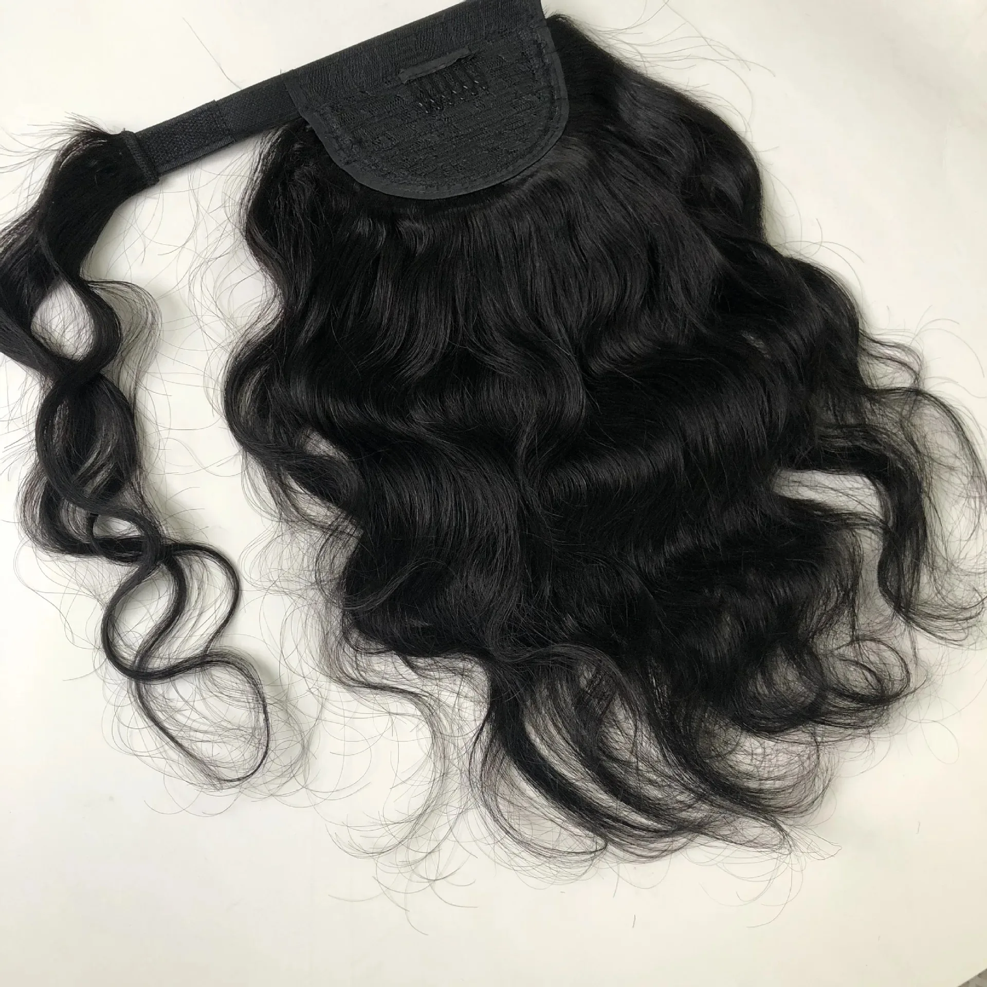 Body Wave Drawstring Ponytail Human Hair Extensions Brazilian Remy Hair Clip Ins For Women Ponytail Natural Color