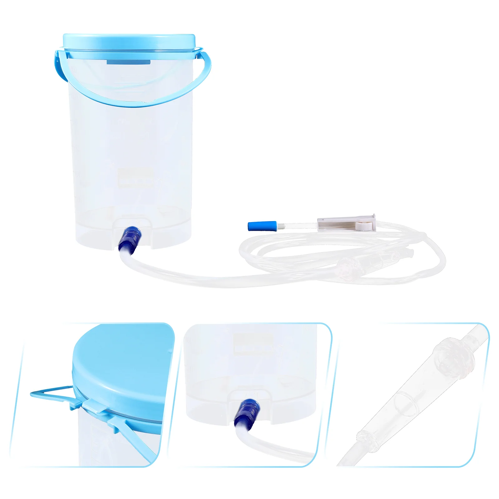 

Enema Bucket Cleaning Douche System Portable Anal Cleaner Household Douches Tool Plastic Kit Convenient