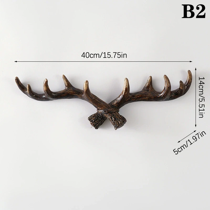 1 قطعة جدار الشنق الملابس والقبعات هوك الشمال الغز...