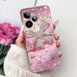 Stylish Painted Soft Silicone Phone Case - Fashionable Protective Cover for Realme GT7 (962)