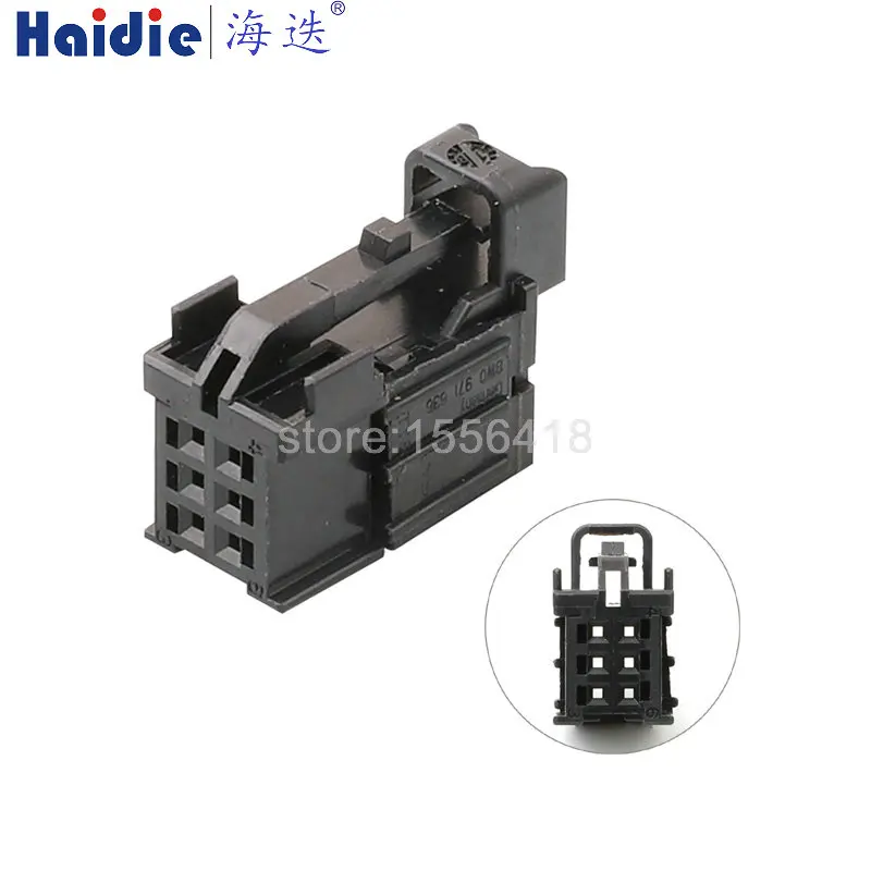 

1-20 sets 6pin cable wire harness connector housing plug connector 1563334-1/8W0971636