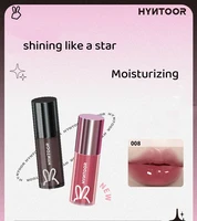HYNTOOR Shining Moisturizing Pink Fantasy Planet Lip Glaze Mango Fragrant Mirror Surface Glossy Lip Tint Liquid Lipstick Makeup 2