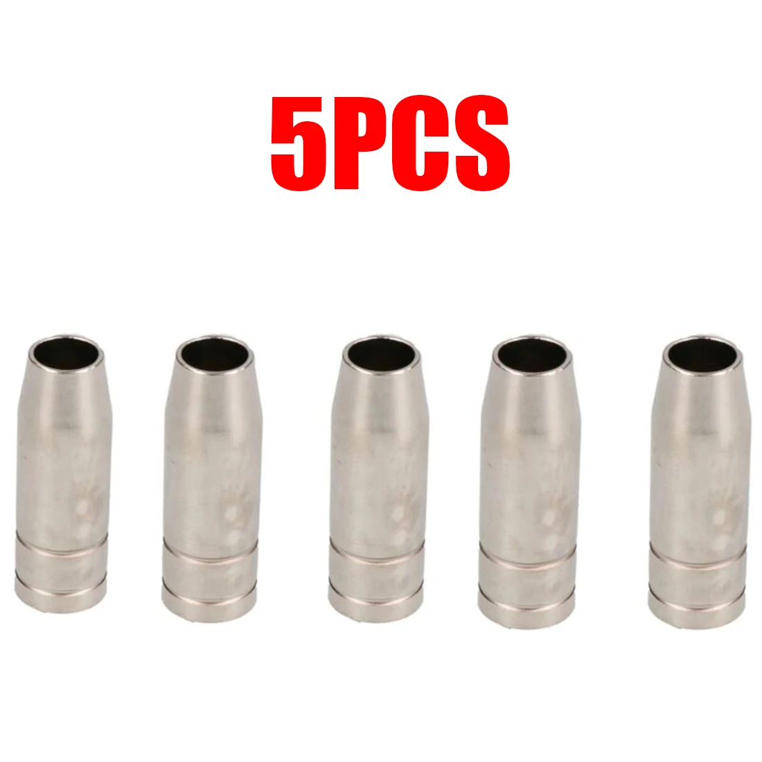 

5 PCS Conical Nozzle Guards Gas Nozzle MIG MAG Welding Gun Tip Nozzle Shield Cup For MB15 MIG Welding Soldering Torches