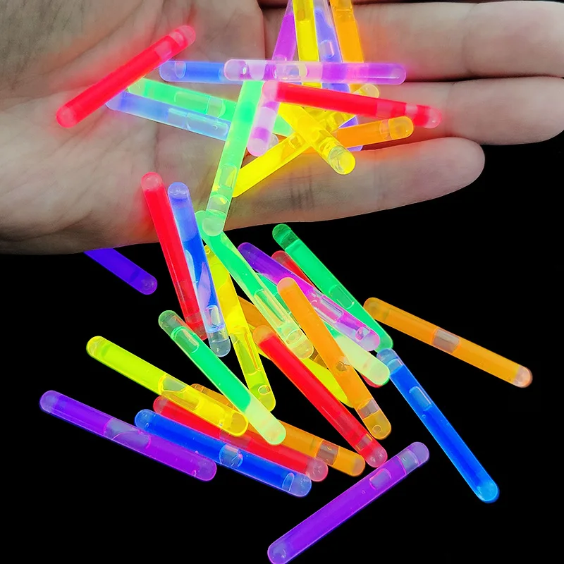 36pcs Party Fluorescence Light Glow Sticks Mini Multicolor Glowing