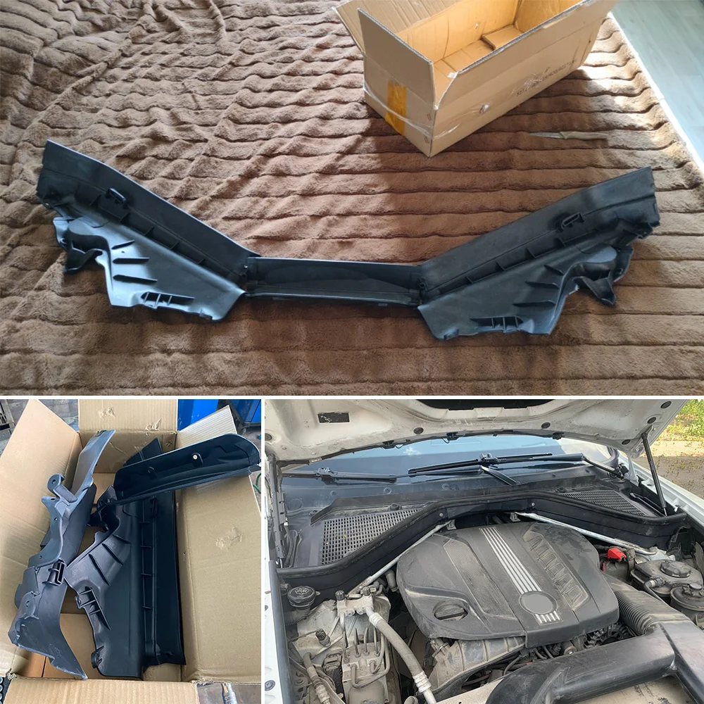 자동차 엔진 상단 구획 커버, BMW X5 X6 E70 E71 E72 파티션 패널 보호 세트, 51717169419 51717169420 51717169421