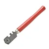 1 Piece Glass Cutter Glass Cutter 6 Wheels Design Easy To Operate For Householdcutting Work Cutting Thickness 6-12mm 6