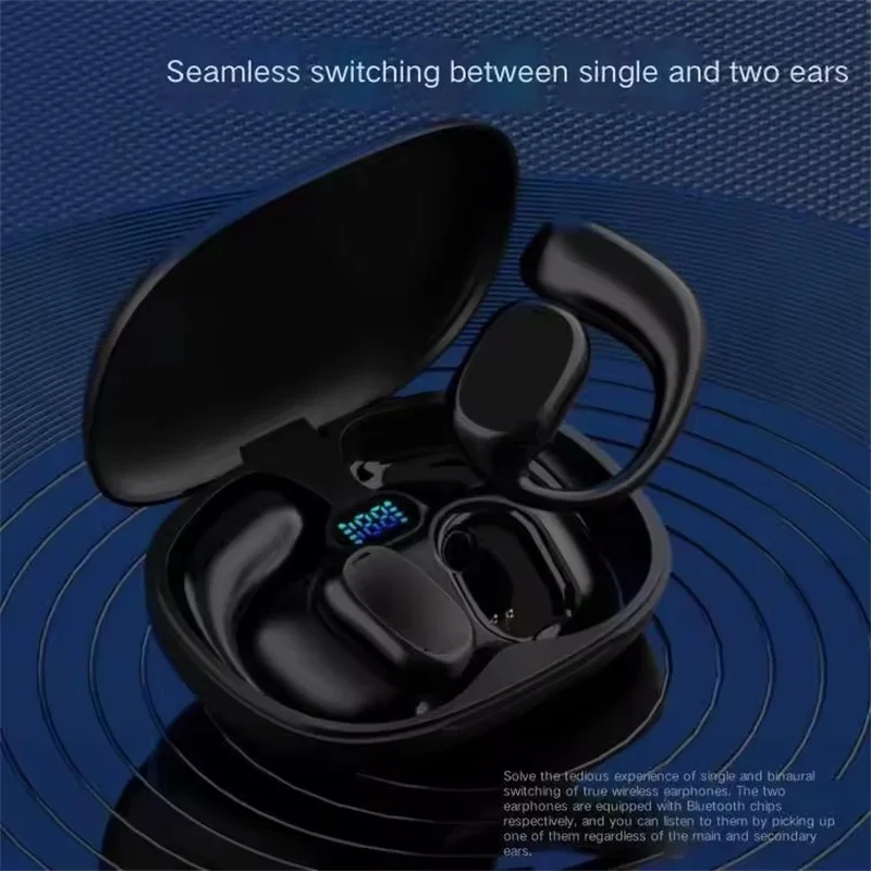 B66 Language Translator Earbuds 144 Languages 98% Accuracy Real-Time With Online Offline Built In Mic Voice Translation Headphone