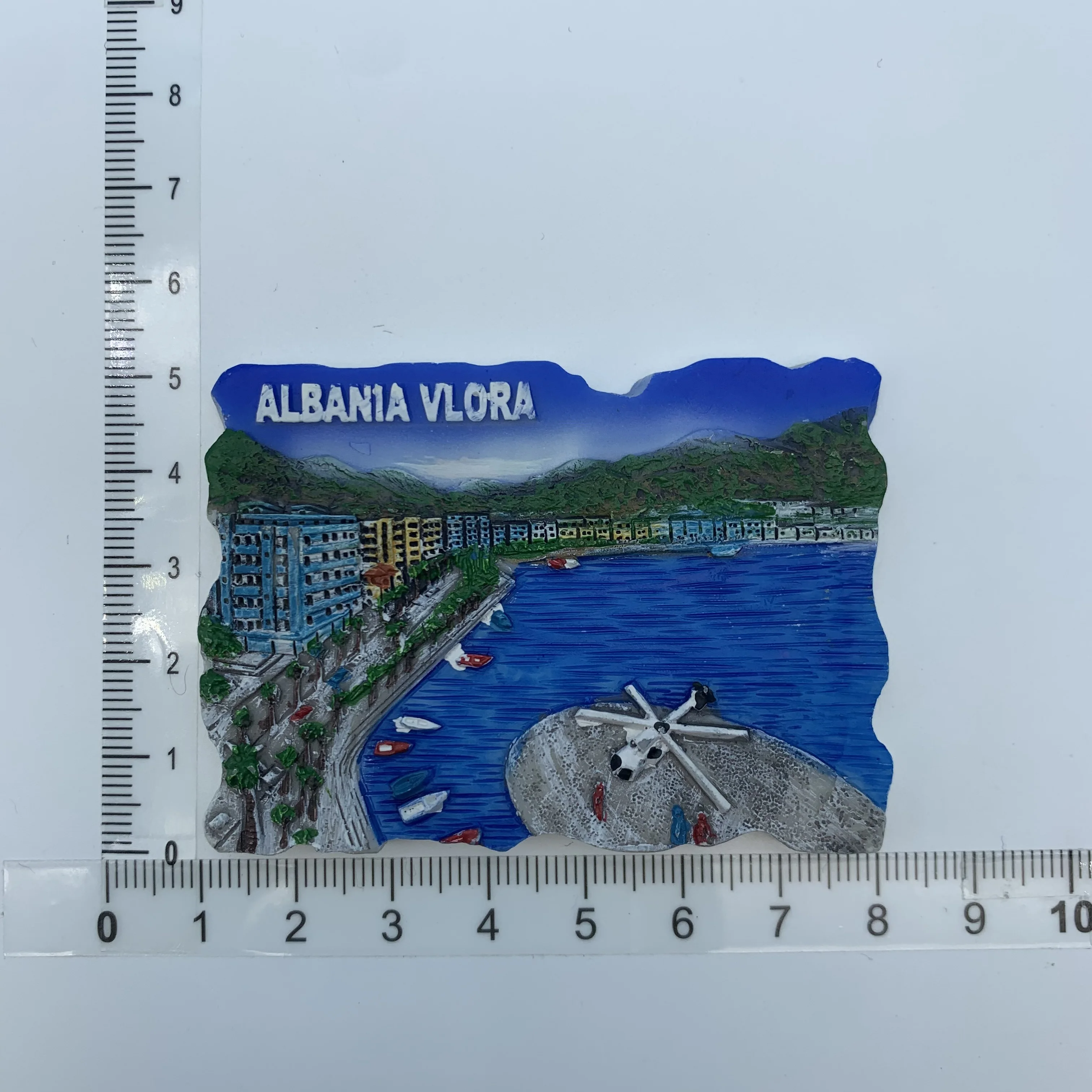 Europe Greece Mykonos Samos Natplion Tourist Souvenirs Refrigerator Magnetic Stickers Travel collection Gift