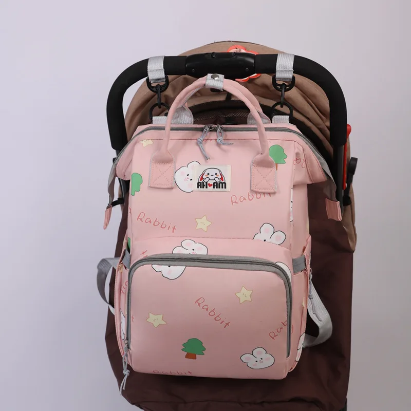 Diaper Bag Mummy Backpack Large Capacity Waterproof Outdoor Travel Diaper Maternity Bag Baby Diaper Bags Travel Bag For Stroller