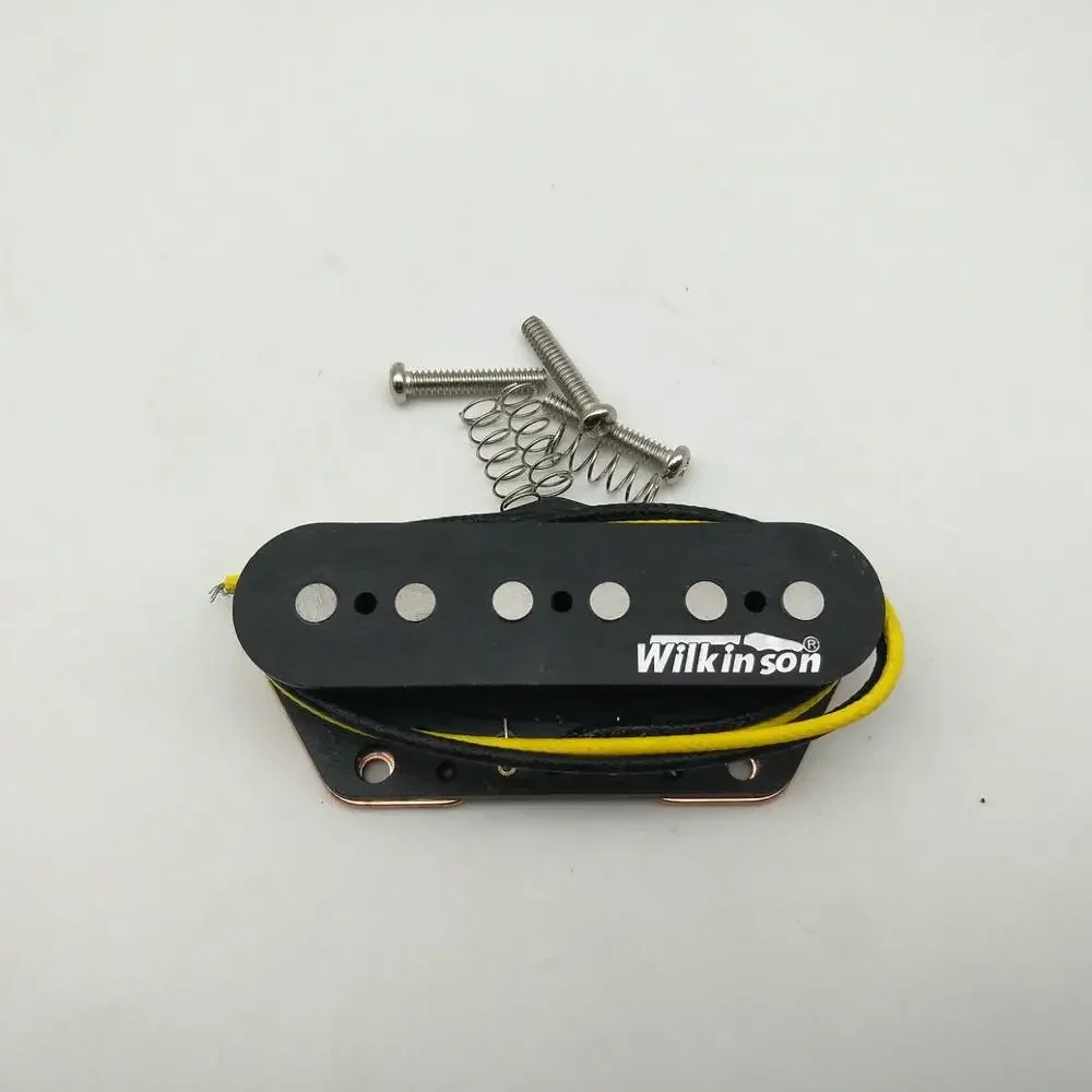 Yue Yun Music Store-New Wilkinson WVT Alnico5 픽업 텔레 스타일 넥 및 브리지 Eleciric 기타 픽업 Silver-Hot 