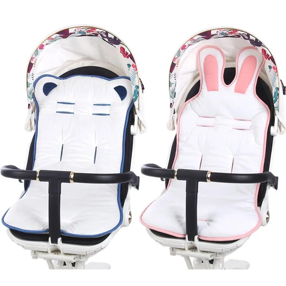 

Thickened Head Support Pillow Shock Absorption Warm Mat Autumn/Winter Mat Stroller Cotton Pad Baby Pushchair Seat Liner