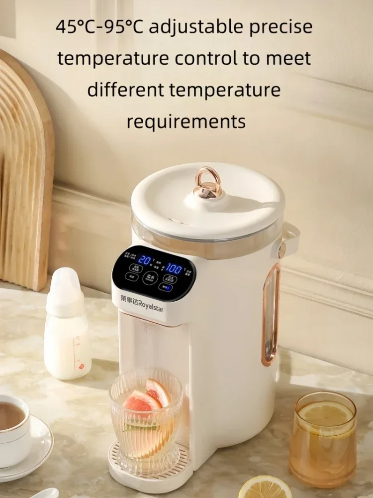220V Thermostatic Kettle 800W Split Water Dispenser 4L Thermal Insulation Kettle Integrated Water Dispenser Kettle Electric 2