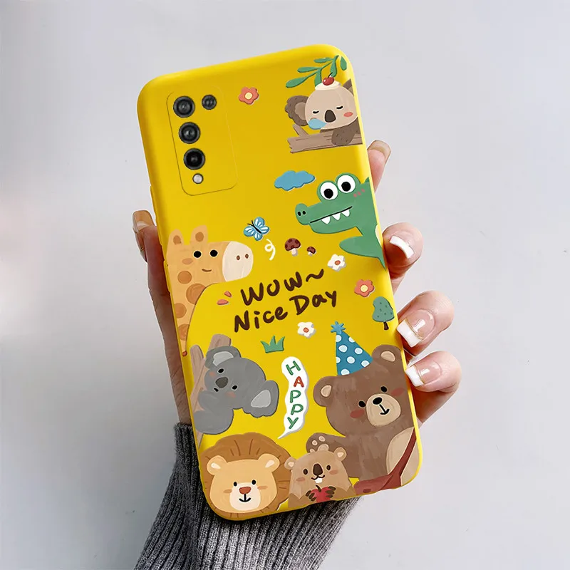 Cute Cartoon Puppy Dog Soft Silicone Phone Case Cover