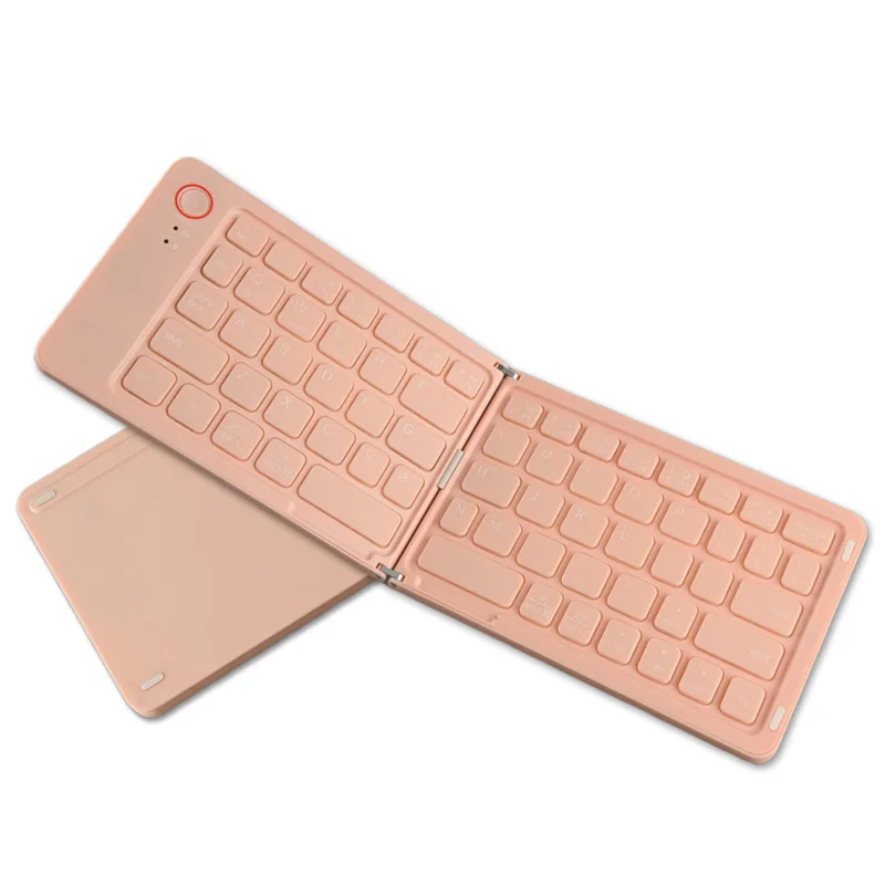 Compact Folding Bluetooth Keyboard for Tablets and Smartphones