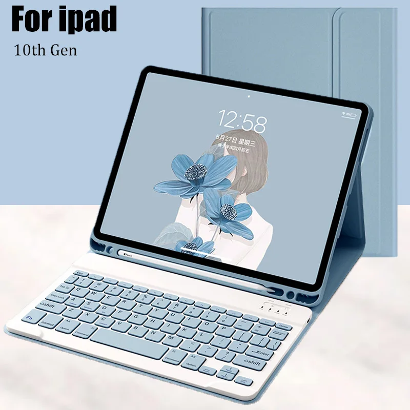 

Для iPad 10 Магнитная клавиатура для iPad 10-го поколения умная подставка