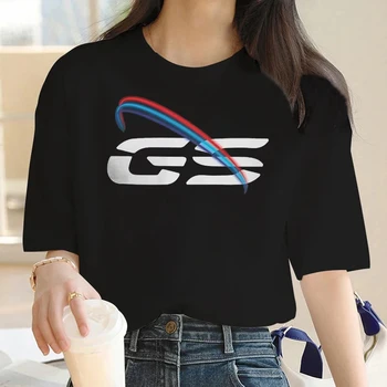2025 GS Moto T-shirt da donna Manica corta in cotone Tees Y2k Top T-shirt da uomo Abbigliamento BMW F650GS F700GS F750GS F800GS F850GS 1