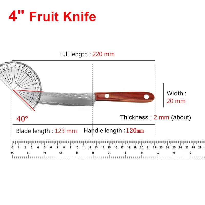 Damascus Knife Product Image 3