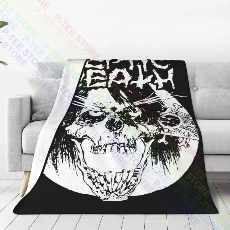 정화조 데스 푸헤드 조락 삼하인 미스핏 담요, 두꺼운 라셀 경량 피부 친화적 캠핑 담요  Best5