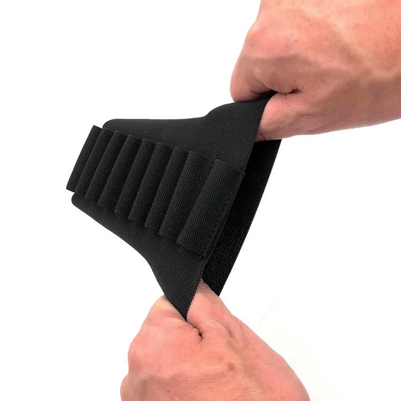 Rifle Buttstock Shell Ammo Holder Cartridge Shot Gun Shell Magazine 9 Rounds fits most hunting rifles