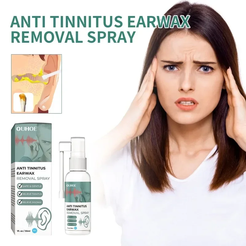

Sdotter 30ml Anti Tinnitus Earwax Removal Spray Relieving Health Tinnitus Fluid Ear Ear Deafness Swelling Otitis Health Care Tre